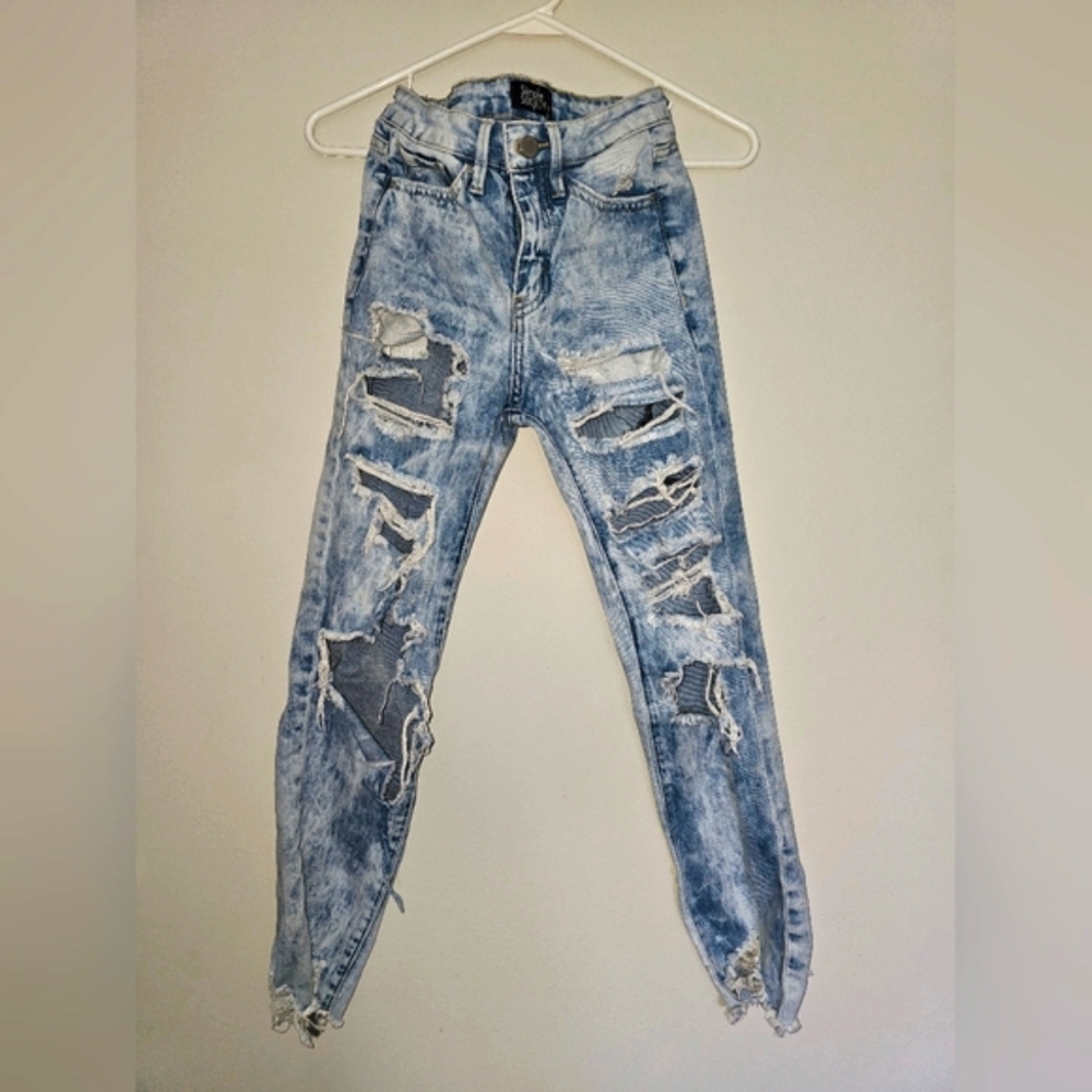 Simple Society Distressed Jeans Women's Sz 00/23
